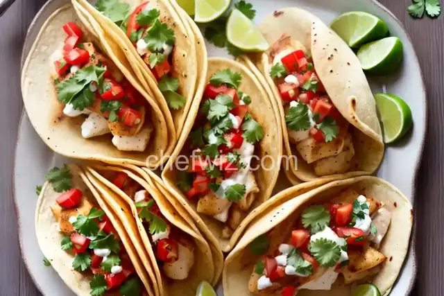 Baked Cod Fish Tacos