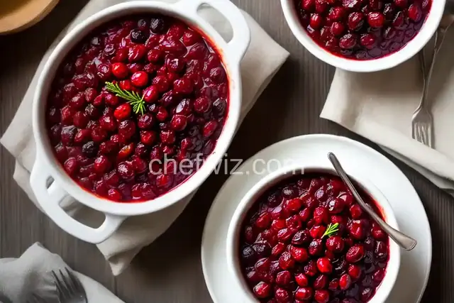 Baked Cranberry Sauce