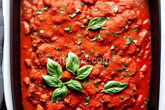 Baked Eggplant Marinara