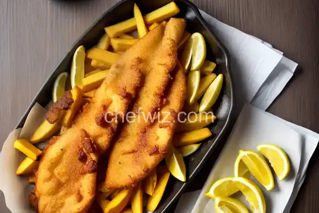 Baked Fish and Chips