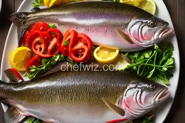 Baked Fresh Rainbow Trout