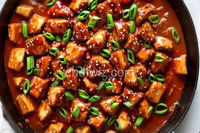 Baked General Tso's Chicken