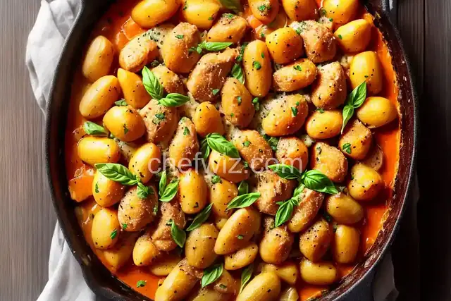 Baked Gnocchi with Chicken
