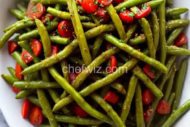 Baked Green Bean Fries