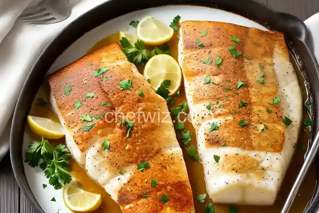 Baked Halibut