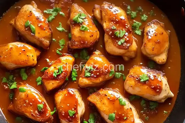 Baked Honey-Garlic Chicken