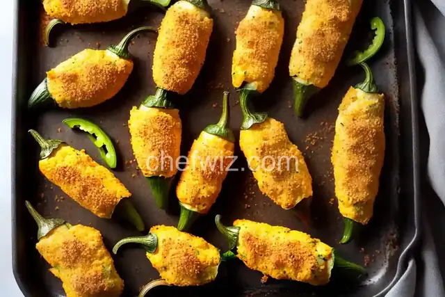 Baked Jalapeño Poppers