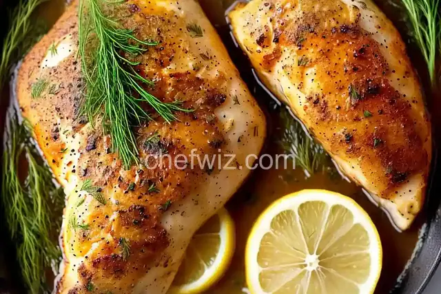 Baked Lemon-Dill Chicken Breasts