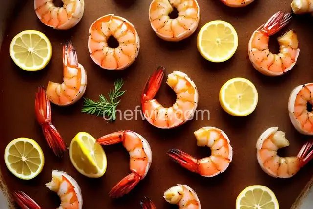 Baked Lemon Shrimp with Garlic