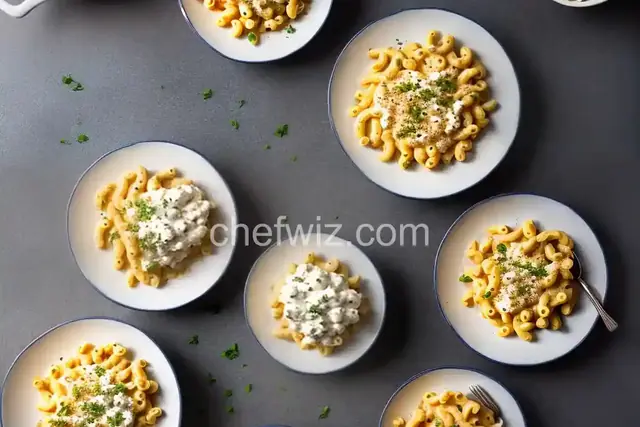 Baked Mac and Cheese with Sour Cream and Cottage Cheese
