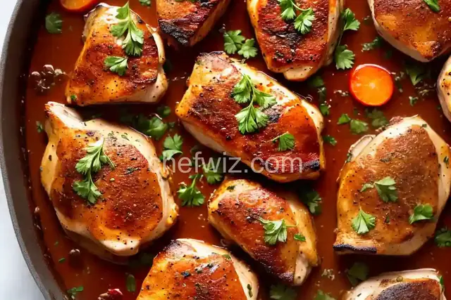 Baked Marinated Chicken Thighs