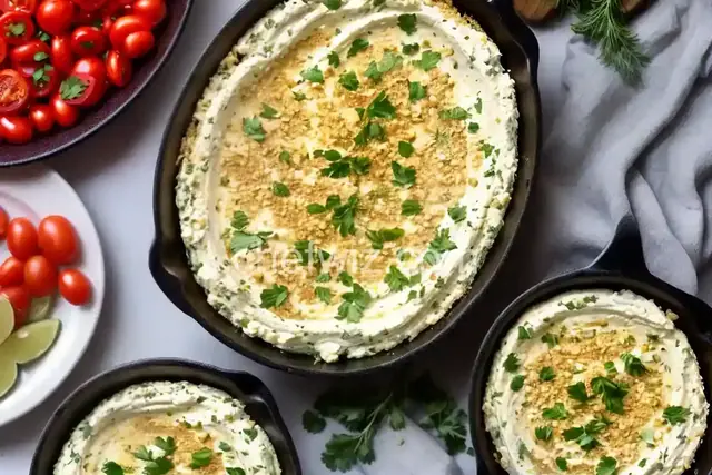 Baked Mediterranean Feta Dip