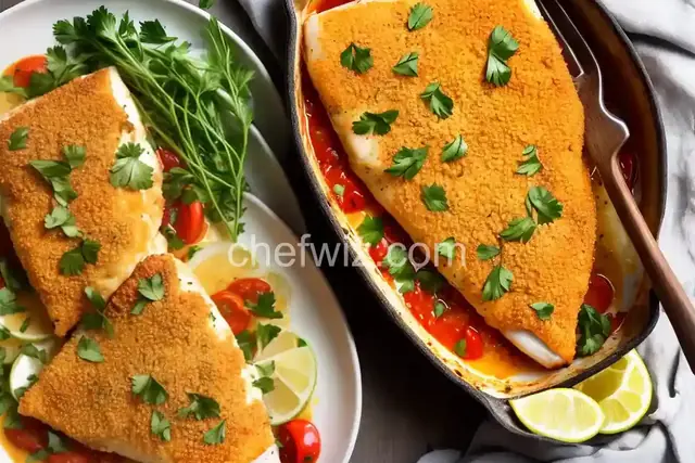 Baked Parmesan Swai Fish Fillet