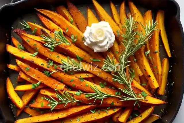 Baked Parsnip Fries with Rosemary