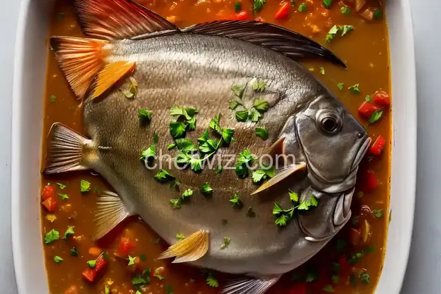 Baked Pompano