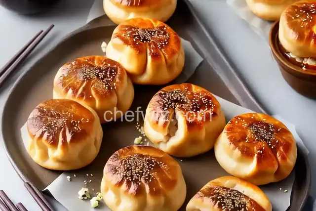 Baked Pork Bun (Char Siu Bao)