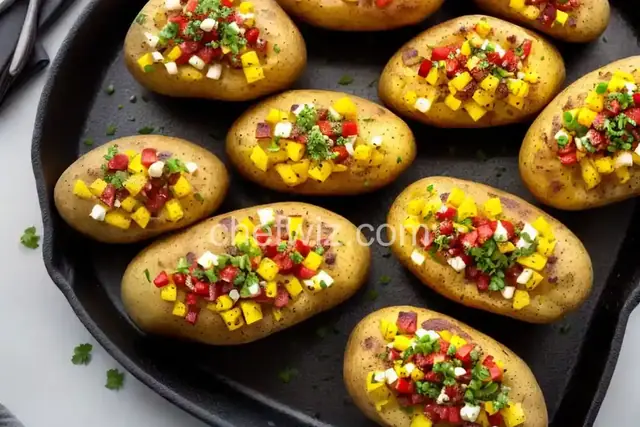 Baked Potatoes on the Grill