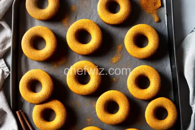 Baked Pumpkin Doughnuts