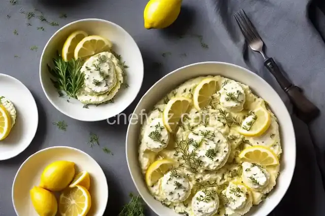 Baked Ricotta with Lemon and Herbs