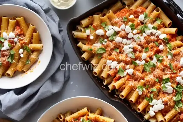Baked Rigatoni for a Crowd