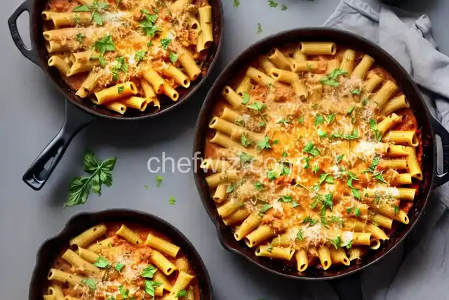 Baked Rigatoni with Bechamel Sauce