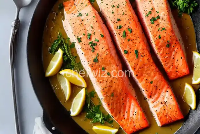 Baked Salmon Fillets Dijon