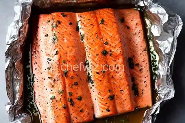 Baked Salmon in a Foil Packet