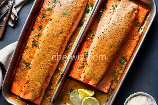 Baked Salmon with Coconut Crust
