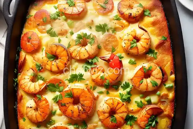 Baked Seafood Au Gratin