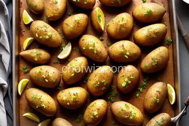 Baked Seasoned Potatoes and Onions