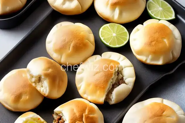 Baked Siopao (Filipino Meat Bun)