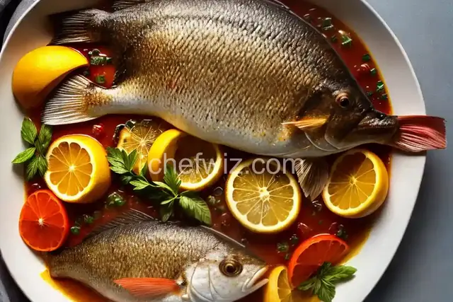 Baked Snapper with Citrus and Ginger