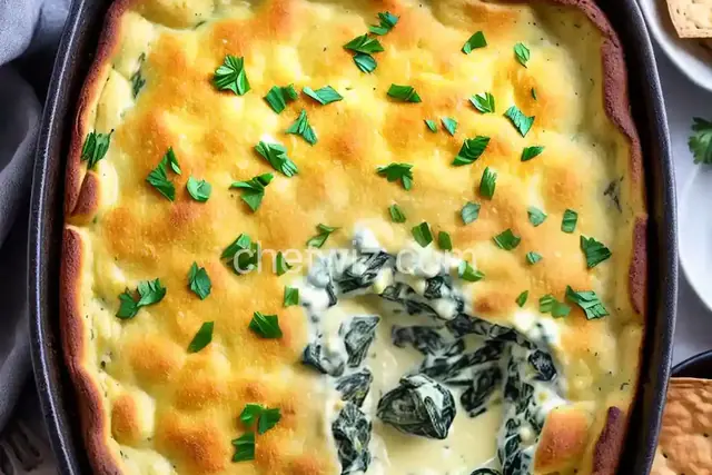 Baked Spinach-Artichoke Dip without Mayo