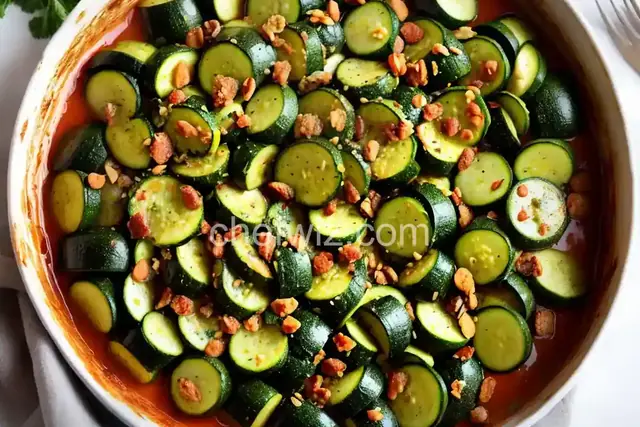 Baked Spinach and Zucchini