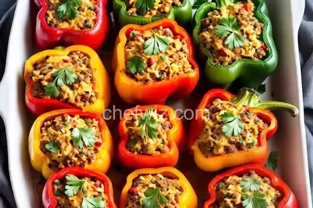 Baked Stuffed Peppers