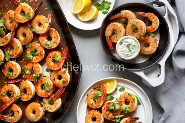 Baked Stuffed Shrimp with Ritz Crackers