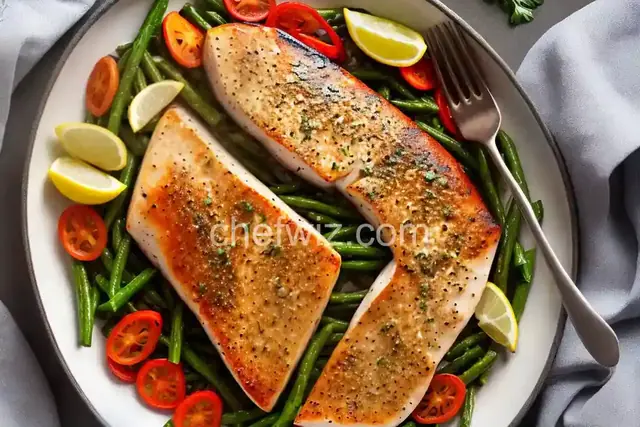 Baked Swordfish Steak