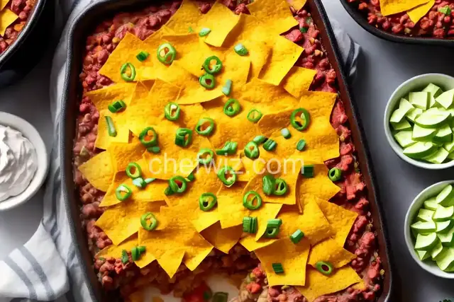 Baked Taco Dip
