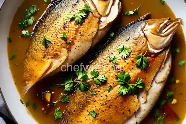 Baked Tilapia in Garlic and Olive Oil
