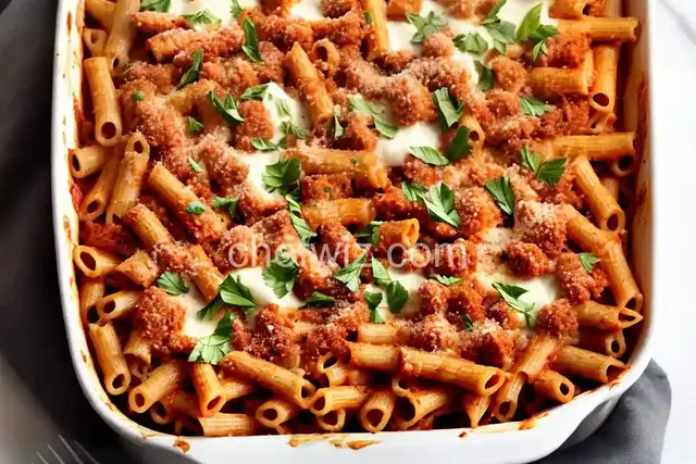 Baked Ziti Plus