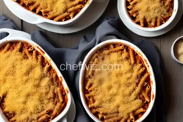 Baked Ziti with Ground Turkey