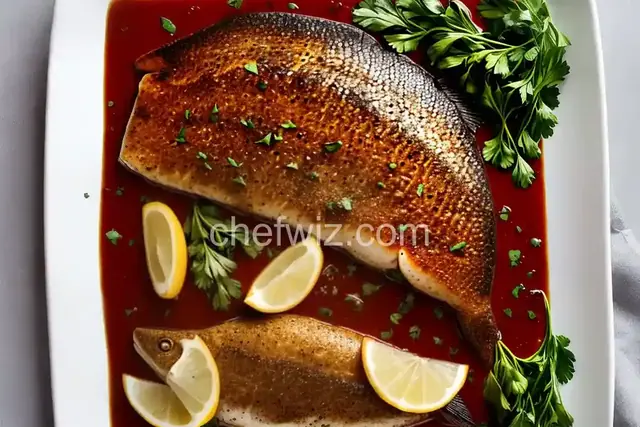Balsamic Baked Tilapia
