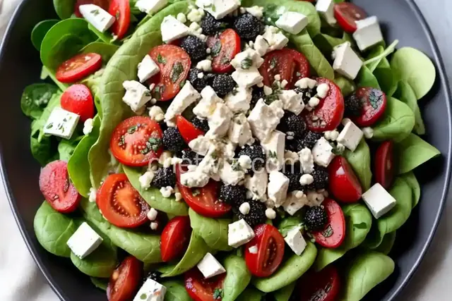 Balsamic Bleu Cheese Salad