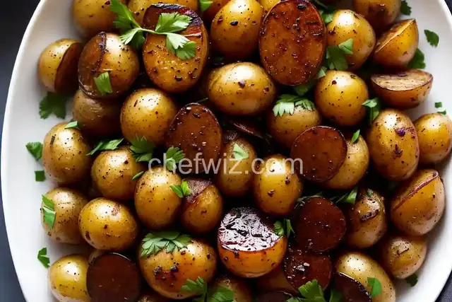 Balsamic Grilled Baby Potatoes