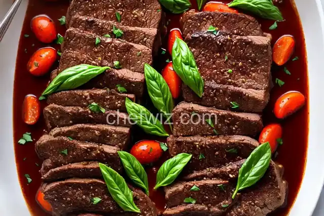 Balsamic Roasted Beef