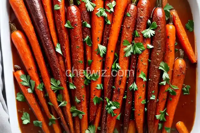 Balsamic Roasted Carrots