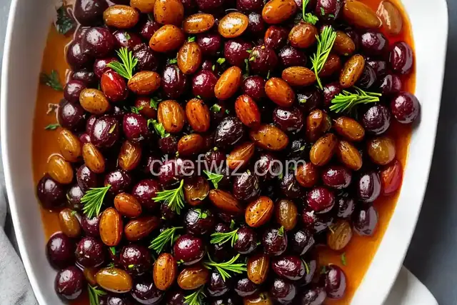 Balsamic Roasted Grapes