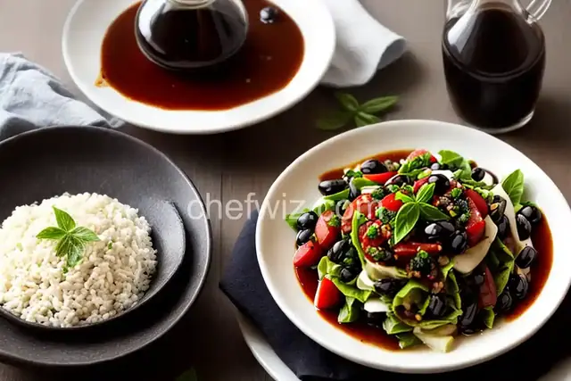 Balsamic Vinegar and Olive Oil Dressing