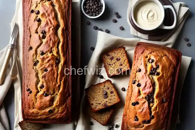 Banana Bread With Chocolate Chips
