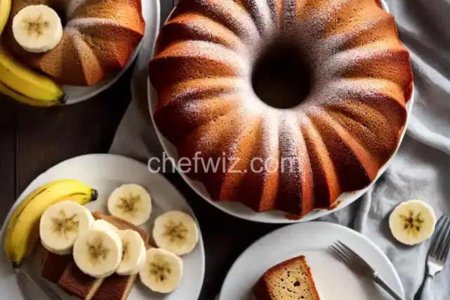Banana Bundt Cake
